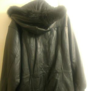 Carlo Amboldi leather coat